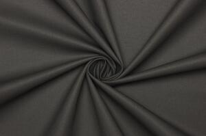 Kostýmový kepr (twill) elastický - Tmavě šedá