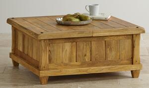 Furniture-nabytek - Konferenční stolek Devi 90x40x90 z mangového dřeva - Vallabh