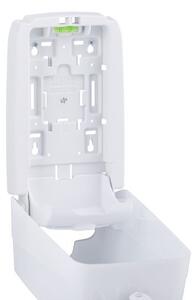 Zásobník na skládaný toaletní papír Merida Hygiene Control, bílá
