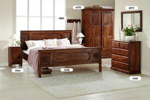 Furniture-nabytek - Masivní postel 200x180 - Sanátana