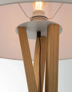 Dřevěná stojací lampa Salino B 50 Dřevo