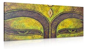 Obraz oči Budhu malované akrylovou barvou Varianta: 100x50