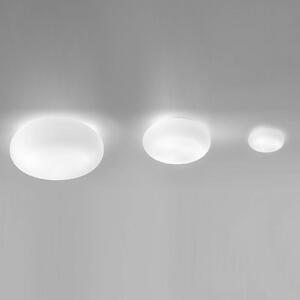 Artemide Itka skleněné nástěnné světlo IP65 Ø 50 cm, stmívatelný, Bílá / opál, Obývací pokoj / jídelna, Sklo, Moderní
