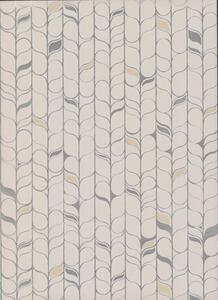 Šedostříbrná vliesová tapeta na zeď, listy OS4204, Modern Nature II, York