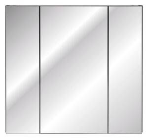 ArtCom Koupelnová sestava MONAKO Grey Oak Monako: Zrcadlová skříňka Monako 841 - 75 x 80 x 16 cm