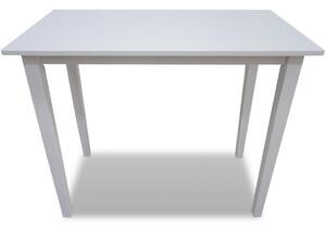 Barový stůl - dřevěný | bílý