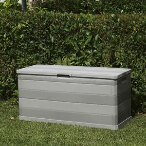 Venkovní úložný box - 280L - šedý | 117x45x56 cm