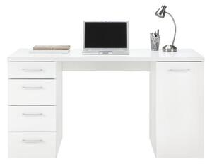 PSACÍ STŮL, bílá, 139/74/60 cm Carryhome - Kancelářské stoly