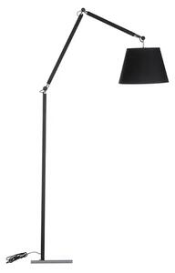 Designová lampa Zyta černá/stříbrná