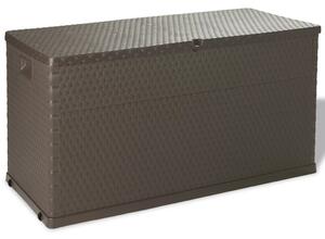 Venkovní úložný box - 280L - hnědý | 120x56x63 cm