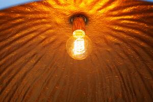 Visiaca lampa BLAZE 50 cm - biela, zlatá