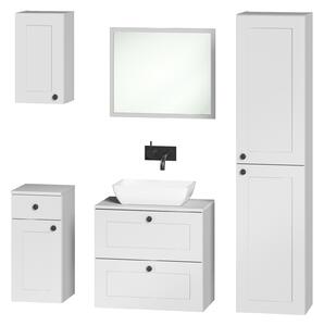 Koupelnová sestava SENJA | bílá Varianta: Zrkadlo SENJA