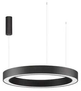 LED lustr Morbido 80 černé