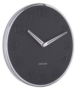 Nástěnné hodiny New Original Numbers 30 cm Karlsson (barva-černá)