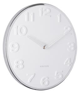 Nástěnné hodiny New Original Numbers 30 cm Karlsson (Barva-bílá)