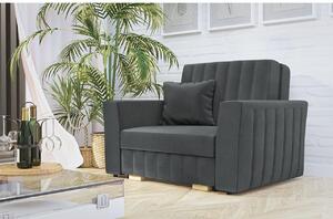 Rozkládací křeslo Carivia Glam I (Paros 06) (s úl. prostorem)