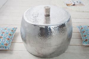 Konferenční stolek HAMER 60 cm – stříbrná