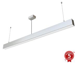 APLED - LED Lustr na lanku LOOK LED/46W/230V 4000K 120 cm stříbrná AP0122