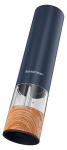 SILVERCREST® Sada elektrických mlýnků na sůl nebo pepř SMH 6 A3, 2dílná, modrá (800003541)