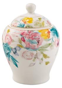 Cukřenka Paradise BRANDANI (barva - porcelán, barevné květy)