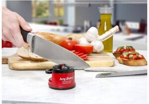 Brousek na nože červený PREMIUM AnySharp (Barva - červený)