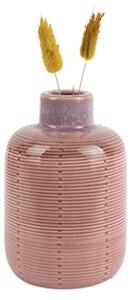 Keramická váza Bottle S Present Time (Barva-růžová)