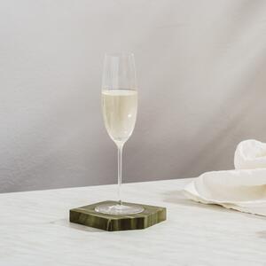 Květná 1794 ručně foukané skleničky na šampaňské Tethys 270 ml 2KS
