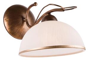 Nástěnná lampa COBRA 1xE27/60W/230V bronz/patina