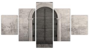 Obraz - Tajemné dveře (125x70 cm)