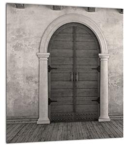Obraz - Tajemné dveře (30x30 cm)