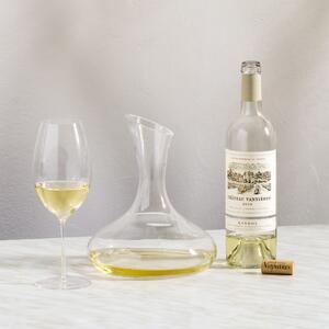 Květná 1794 univerzální ručně foukané skleničky na bílé víno Telesto 440 ml 2KS