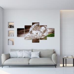 Obraz - Spící andílek (125x70 cm)