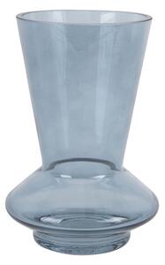 Skleněná váza Glow 17,5 cm S Present Time (Barva- tmavě modrá)