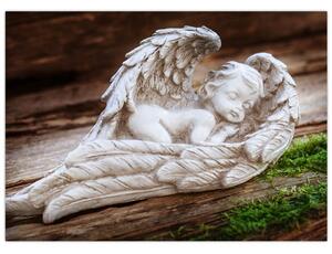 Obraz - Spící andílek (70x50 cm)