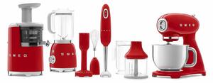 Kuchyňský robot Smeg Retro Style 50´s, červený (Barva- červená)