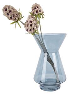 Skleněná váza Glow 22 cm M Present Time (Barva- tmavě modrá)