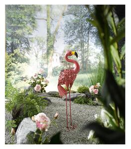 LIVARNO home LED solární dekorativní pták (plameňák/růžová) (100349630004)