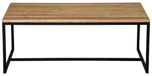 KONFERENČNÍ STŮL, černá, barvy dubu, dřevo, kov, 110/60/40 cm Carryhome - Konferenční stolky
