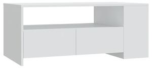 Konferenční stolek bílý 102 x 55 x 42 cm kompozitní dřevo