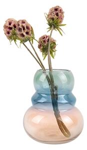 Skleněná váza Winter Dream 17,5 cm S Present Time (Barva-modrá,růžová)