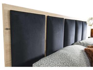 CALI | dekorativní panel C-10 s lamelami | černá/artisan