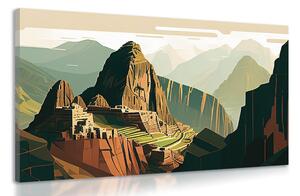 Obraz skvostné Machu Picchu