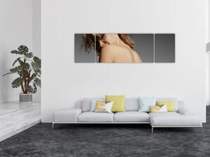 Obraz koupající se ženy (170x50 cm)