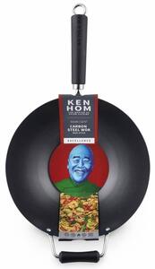 Set Excellence wok pánev s nepřilnavým povrchem 31 cm Ken Hom + Zwilling čínský kuchařský nůž (barva-černá)