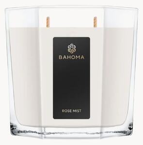 Ručně litá vonná XL svíčka Rose Mist (růžové poupě, mandarinka)