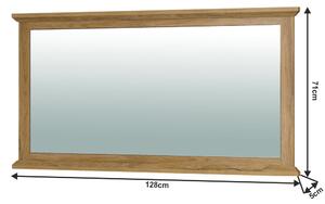 Zrcadlo Leoras MZ16 (bílá + dub grand). 1017350