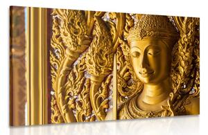 Obraz socha Budhy v chrámu Varianta: 60x40