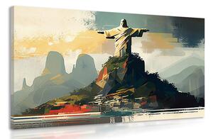 Obraz socha Ježíše v Rio de Janeiro Varianta: 60x40