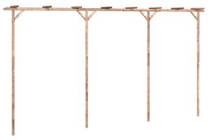 Pergola bambus 385 x 40 x 205 cm