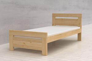 Via-nábytek Postel SÁRA masiv borovice Rozměry: 80 x 200, Povrchová úprava postele: Borovice (bez laku)